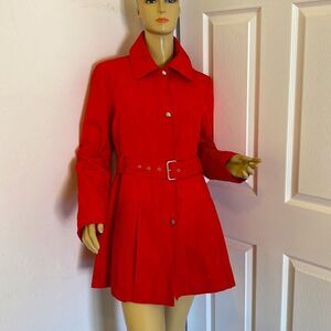 NEW Guess Mini Trench Coat Red Monogram Lining